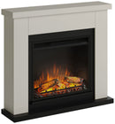 Camino Elettrico da Pavimento Effetto Fiamma 1500W Tagu Frode Beige Chiaro