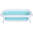 Vaschetta Bagnetto per Neonati Antiscivolo Pieghevole con Scarico  Azzurro