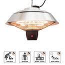 Stufa da Esterno Lampada Riscaldante Elettrica a Sospensione 1500W con Telecomando 