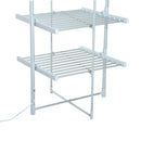 Stendibiancheria Elettrico Verticale Riscaldato 300W 