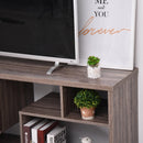 Mobile TV 6 Ripiani in Legno 152.2x39.5x71 cm  Rovere Scuro