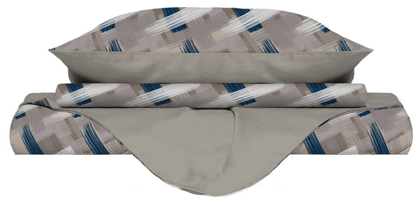 Copripiumino con stampa sul Sacco e Federe Doubleface Pennellate acquista