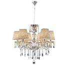 Lampada da Soffitto 300W in Vetro Cristallo Rizzetti GrandHotel