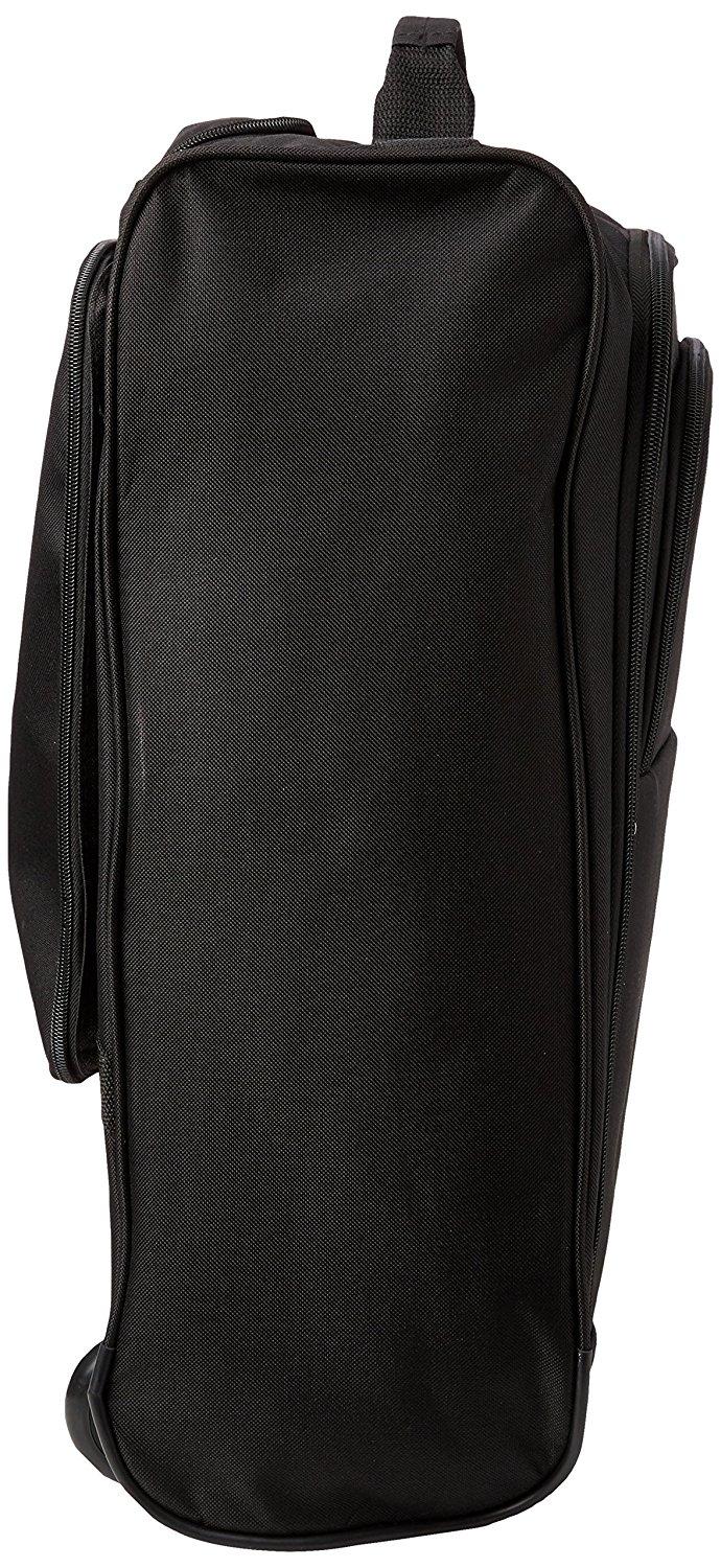 Trolley Valigia Bagaglio a Mano Morbida 2 Ruote Rizzetti Nero