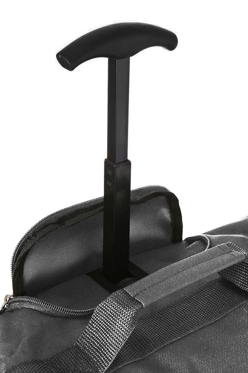 Trolley Valigia Bagaglio a Mano Morbida 2 Ruote Rizzetti Grigio