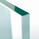 Tavolino da Soggiorno in Vetro Temperato 110x43x60 cm Rizzetti Luxury Z-01