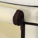 Scarpiera Salvaspazio 6 Ripiani 115x28x110 cm Rizzetti Beige