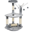 Albero Tiragraffi per Gatti H90 cm Rizzetti Ginger Grigio