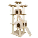 Albero Tiragraffi per Gatti H183 cm Rizzetti Napoleone Beige