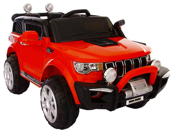 prezzo Macchina Elettrica per Bambini 2 Posti 12V Jepsen Fuoristrada 4x4 Rossa