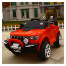 Macchina Elettrica per Bambini 2 Posti 12V Jepsen Fuoristrada 4x4 Rossa