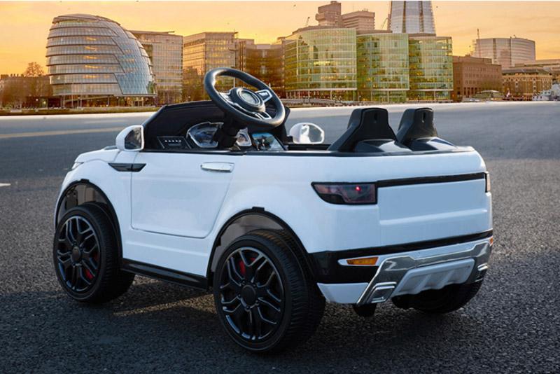 Macchina Elettrica per Bambini 2 Posti 12V Jepsen SUV Bianca