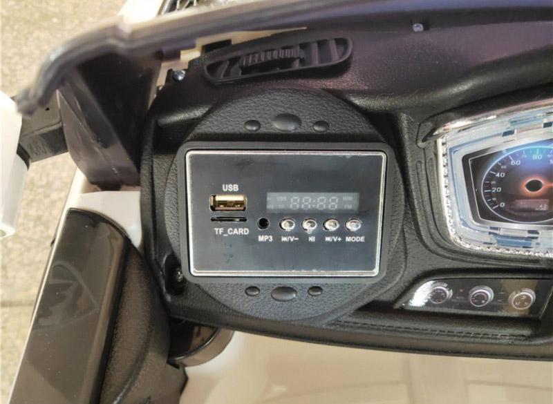 Macchina Elettrica per Bambini 2 Posti 12V Jepsen SUV Nera