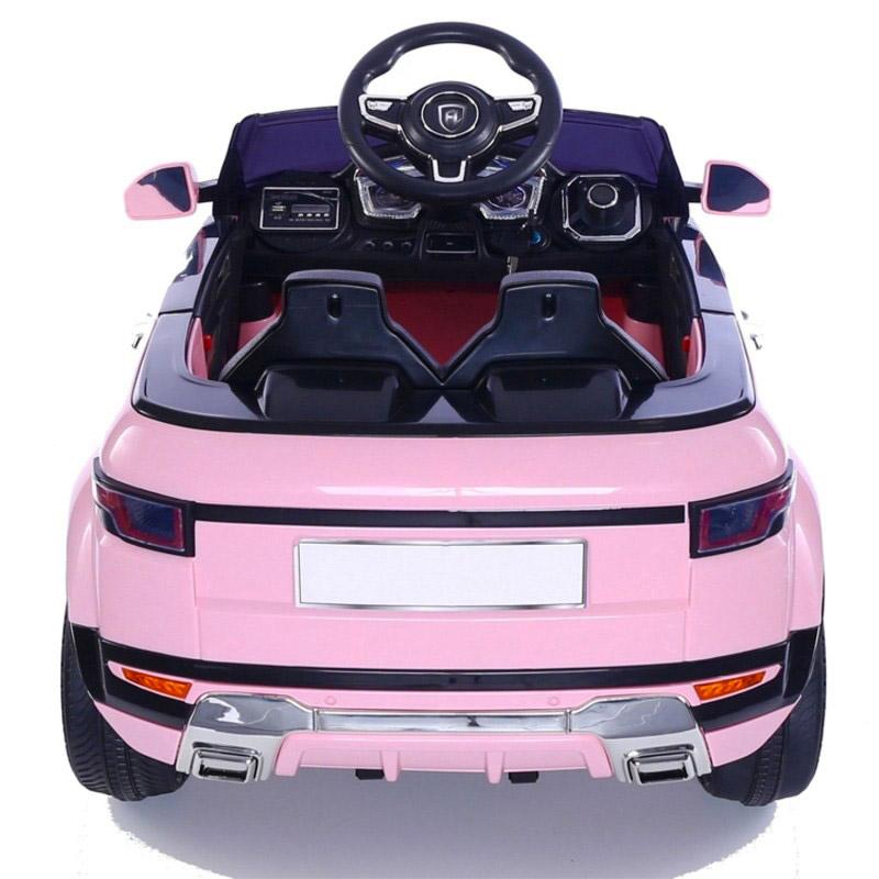 Macchina Elettrica per Bambini 2 Posti 12V Jepsen SUV Rosa