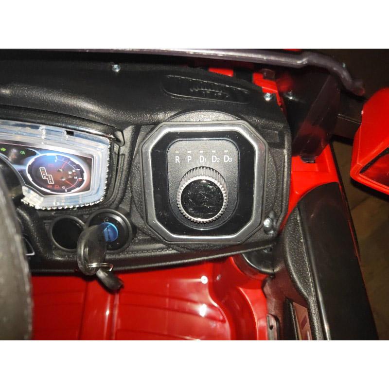 Macchina Elettrica per Bambini 2 Posti 12V Jepsen SUV Rossa