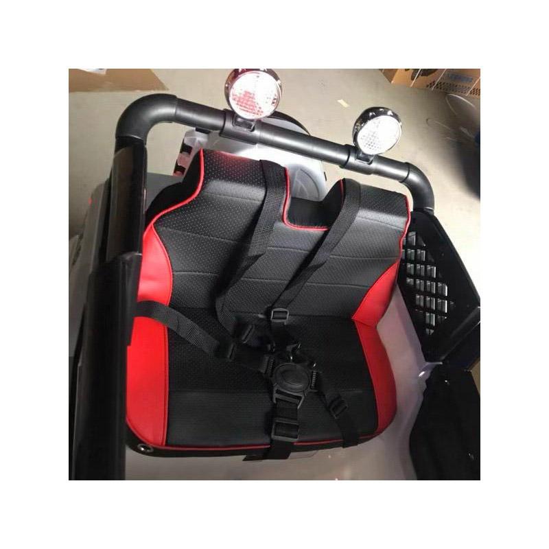 Macchina Elettrica per Bambini 2 Posti 12V Jepsen Fuoristrada 4x4 Arancione