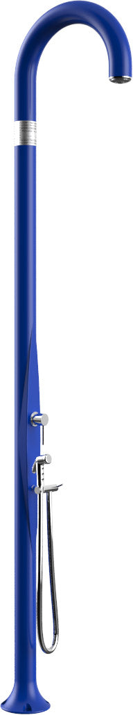 prezzo Doccia da Esterno Giardino Miscelatore e Doccetta Mobile Arkema Funny Yin Blu