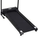 Tapis Roulant Elettrico con Schermo LCD Pieghevole 500W Nero 