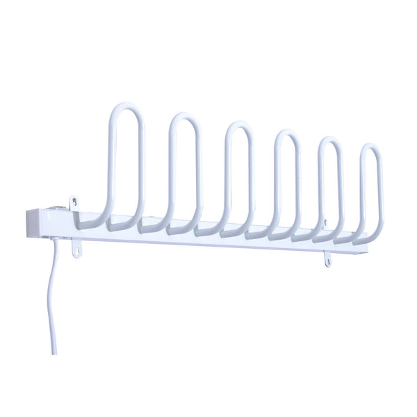 prezzo Asciuga Scarpe Elettrico da Parete 60W in Alluminio  Bianco