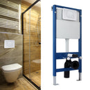 Cassetta Risciacquo WC a Incasso da Parete 2 Pulsanti 