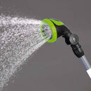 Lancia per Irrigazione da Giardino a Doccia con Testa Inclinabile