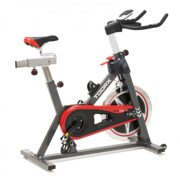 sconto Spin Bike Volano 18Kg 125Kg Max Leva di Sicurezza Toorx SRX-50