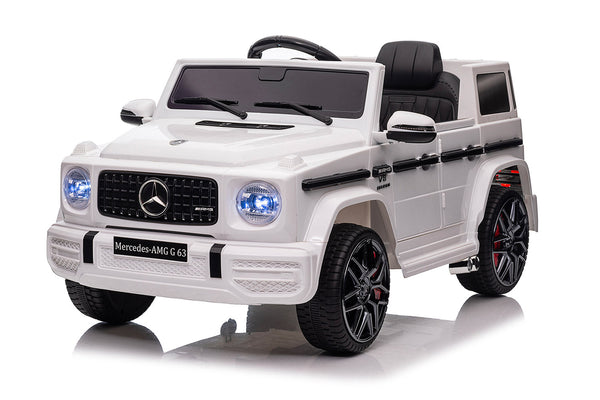 acquista Macchina Elettrica per Bambini 12V con Licenza Mercedes AMG G 63 Bianca