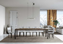  Tavolo Allungabile 160-244x80x77 cm Everyday Noce 