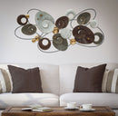 Pannello Planet 120x6x58 cm in Ferro Multicolor
