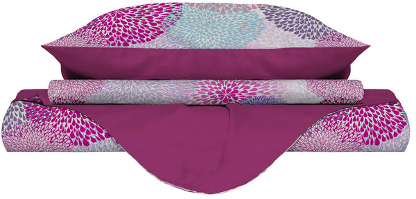 Copripiumino con stampa sul Sacco e Federe Doubleface Soffioni sconto