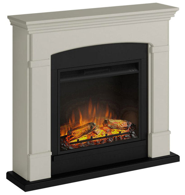 prezzo Camino Elettrico da Pavimento Effetto Fiamma 1500W Tagu Helmi Beige Chiaro