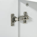 Mobile Sottolavello da Bagno 60x30x60 cm in MDF Bianco