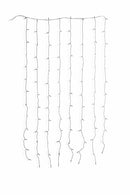 Tenda Luminosa Natalizia Bianca da Esterno-Interno Soriani 4.5V 104 LED