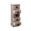 Cassettiera in Legno 5 Cassetti Stoccarda