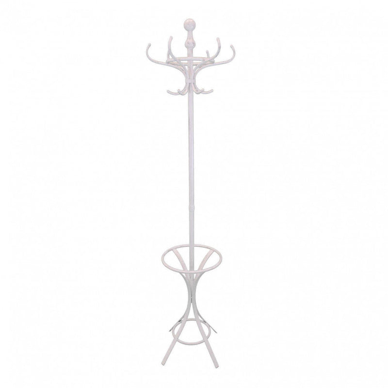 Appendiabiti 43x38x180 h cm in Acciaio Bianco