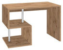 Scrivania con 2 Ripiani 100x50x77,5 cm Esse Quercia Wotan
