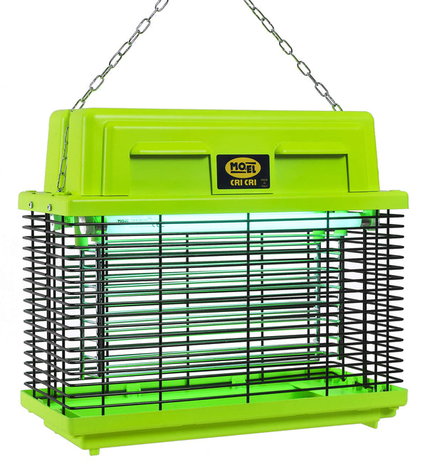 Zanzariera Elettrica 2 Lampade 30W Moel Cri-Cri Fluo Giallo Lime online