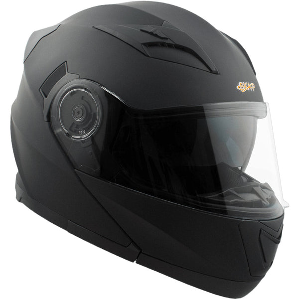 acquista Casco Modulare per Moto Scooter SKA-P 5 XH Road Nero Gommato