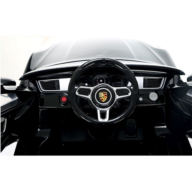 Macchina Elettrica Suv per Bambini 12V con Licenza Porsche Macan Silver