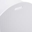 Baule Cassapanca Contenitore 62x40x46,5 cm in Legno  Bianco