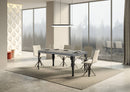  Tavolo Allungabile 160-420x90x77 cm Paxon Premium Cemento Telaio Antracite