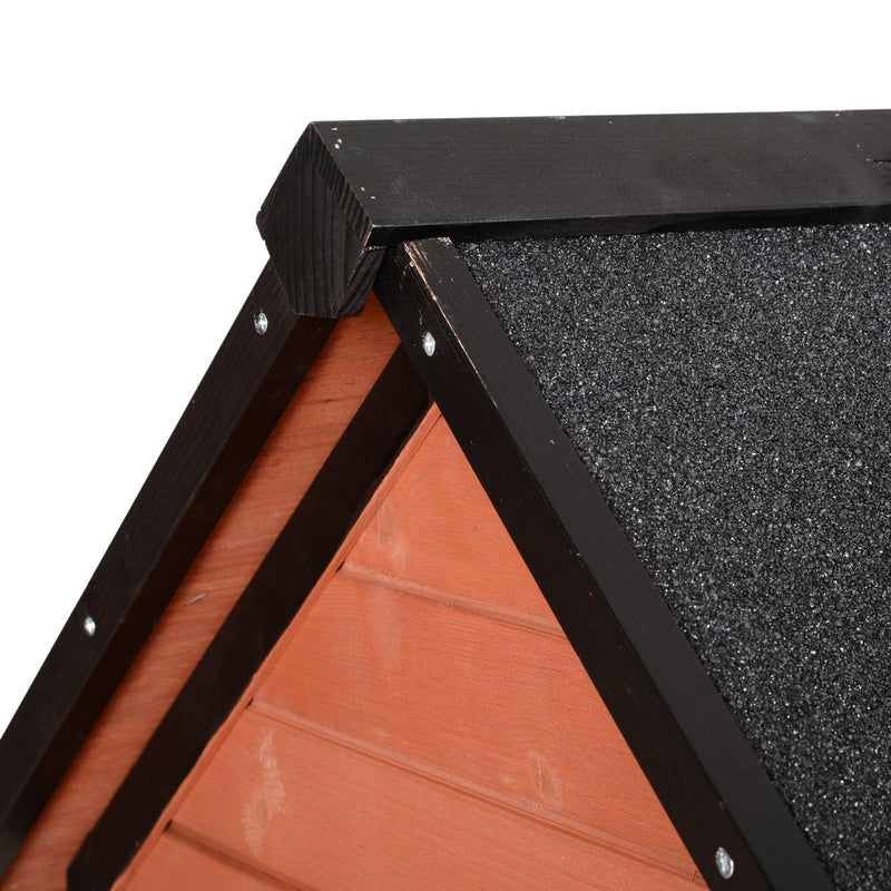 Cuccia per Cani Taglia Piccola e Media 91x194,5x83 cm in Legno 