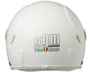 Casco Demi-Jet per Bambini Visiera Sagomata CGM Havana 205A Bianco
