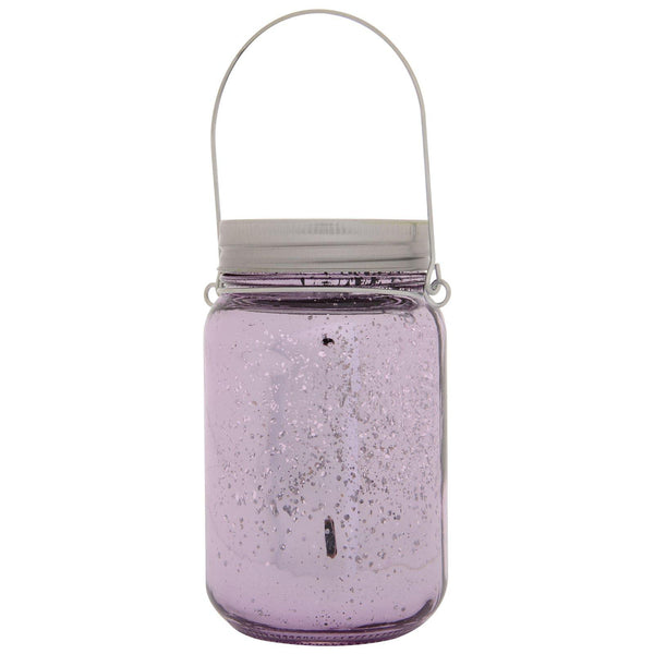 sconto Set 4 Lanterne da Giardino con 10 Luci a LED e Pannelo solare