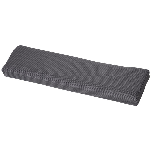 Lettino Prendisole a Dondolo 200x130x52 cm in Acciaio con Cuscino  Grigio sconto