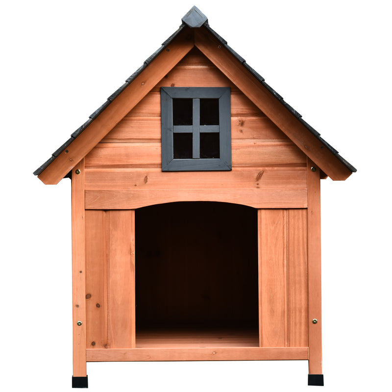 Cuccia per Cani Taglia Piccola Max 30Kg 81,3x91,5x98,5 cm in Legno 