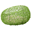 Cuccia in PVC Effetto Polyrattan per Gatti Ø56x35 con Cuscino cm  MrMeow