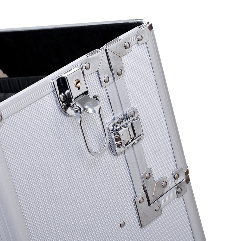 Trolley per Estetista Make Up Trucchi in Alluminio 35,5x23x63,5 cm  Glam