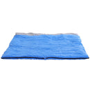 Sacco a Pelo Matrimoniale 210x150 cm da -15°C a 10°C  Bag Azzurro