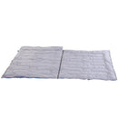 Sacco a Pelo Matrimoniale 210x150 cm da -15°C a 10°C  Bag Azzurro